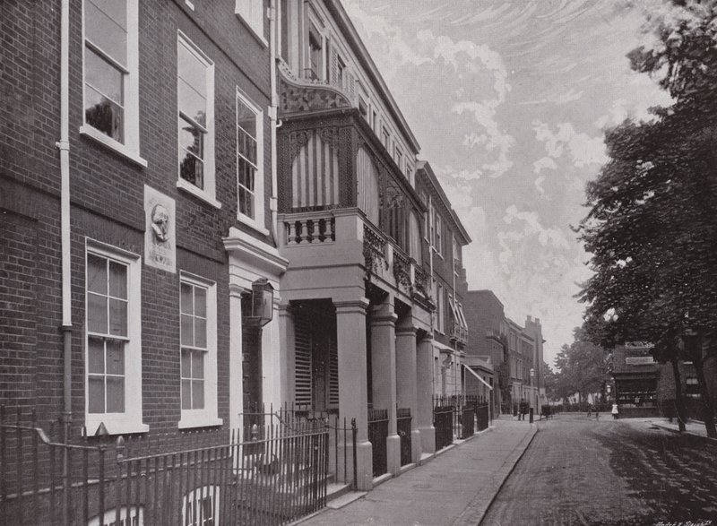 Carlyles House, Cheyne Row, Chelsea de English Photographer