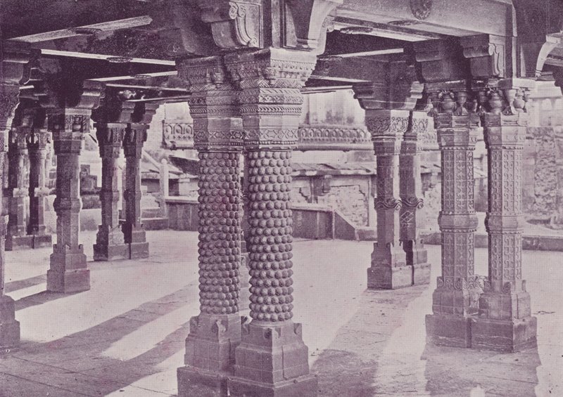 Pilares Esculpidas, Panch-Mahal, Futtehpur-Sikri de English Photographer