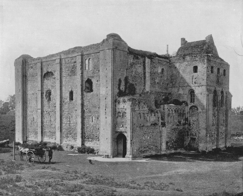 Castelo em Ascensão (foto a p/b) de English Photographer