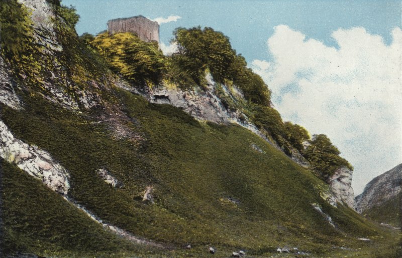 Castleton, Castelo de Peveril de English Photographer