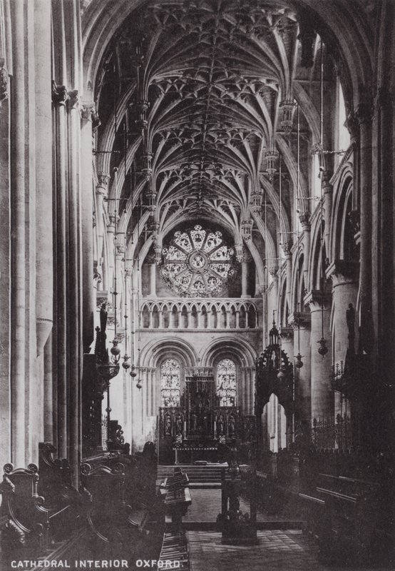 Interior catedral, oxford de English Photographer