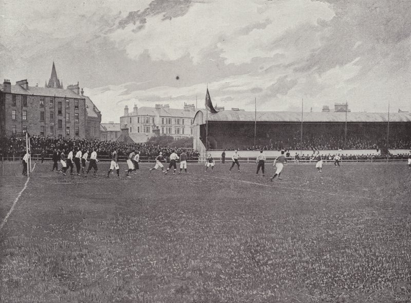 Campo de futebol do Parque Cathkin, Glasgow de English Photographer