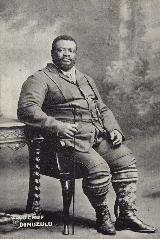 O título de Mpande, rei da nação zulu de English Photographer