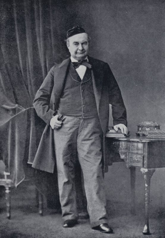 Charles Augustin Sainte-Beuve (foto a p/b) de English Photographer