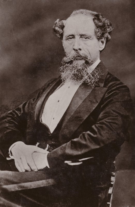 Charles Dickens (1812-1870), romancista inglês de English Photographer