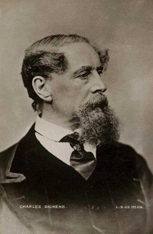 Charles Dickens (1812-1870), romancista inglês de English Photographer