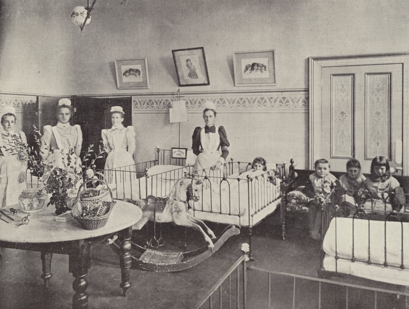 Enfermaria Infantil, Hospital de Launceston de English Photographer