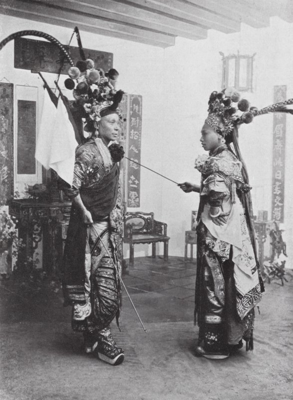 Atores chineses (foto a p/b) de English Photographer