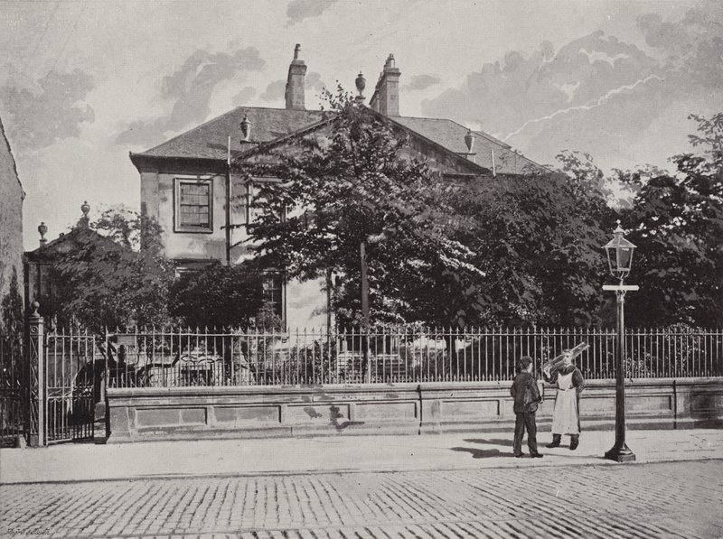 Christopher Norths Early Home, Paisley de English Photographer