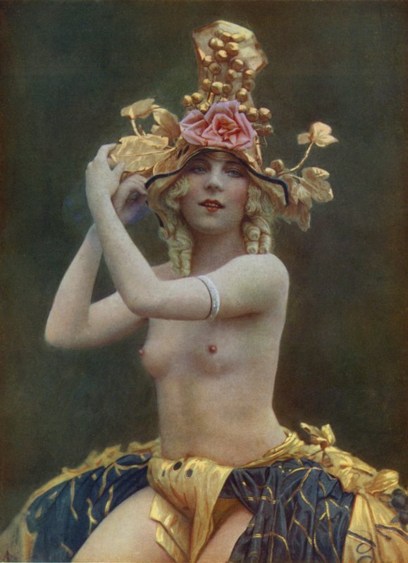 Chrysis, bailarina do Folies Bergere, Paris (foto) de English Photographer