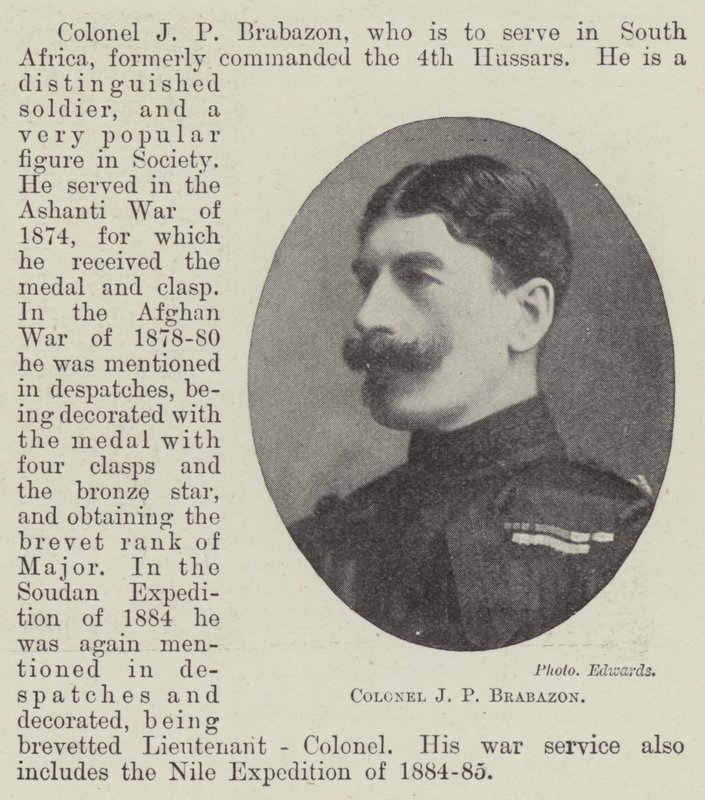 Coronel JP Brabazon de English Photographer