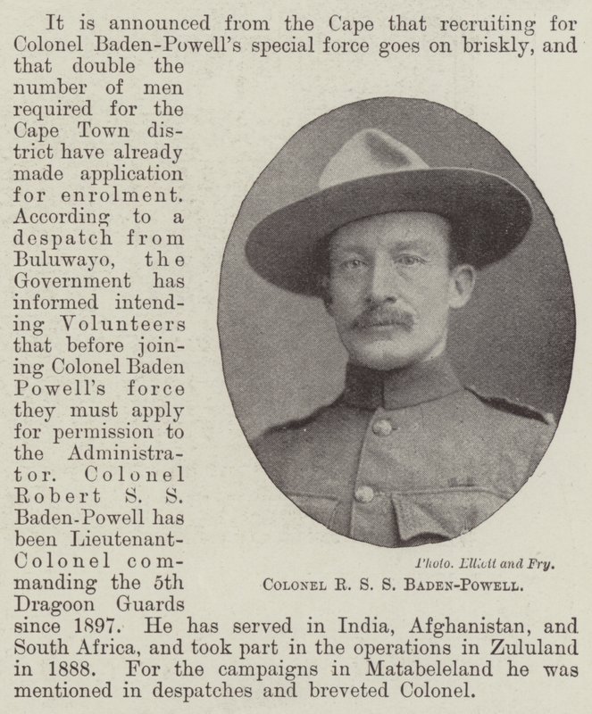 Coronel RSS Baden-Powell de English Photographer