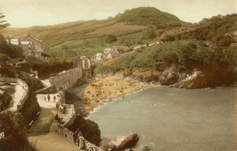Combe Martin, Newbury Beach de English Photographer