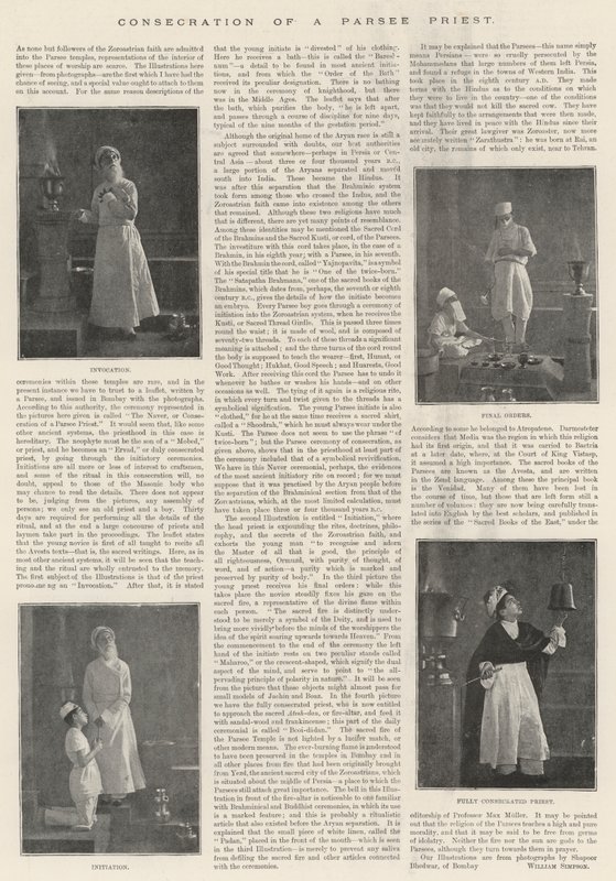 Consagração de um sacerdote parse de English Photographer