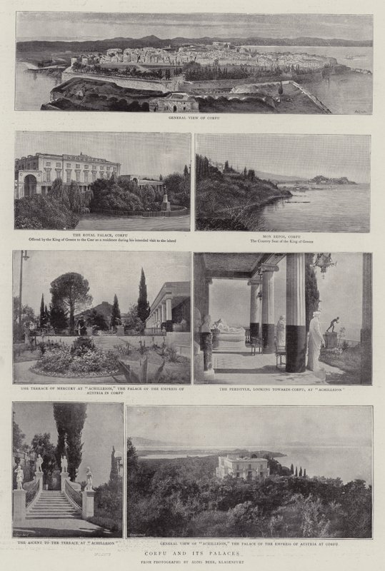 Corfu e seus palácios de English Photographer