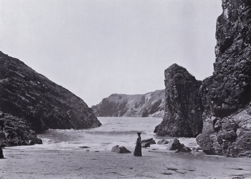 Cornualha: Kynance Cove, o lagarto de English Photographer