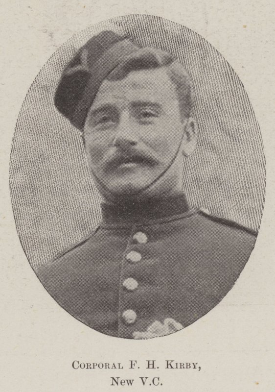 Corporal F H Kirby, New VC  de English Photographer