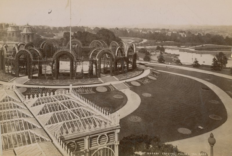 Palácio de cristal, sydenham, Londres de English Photographer