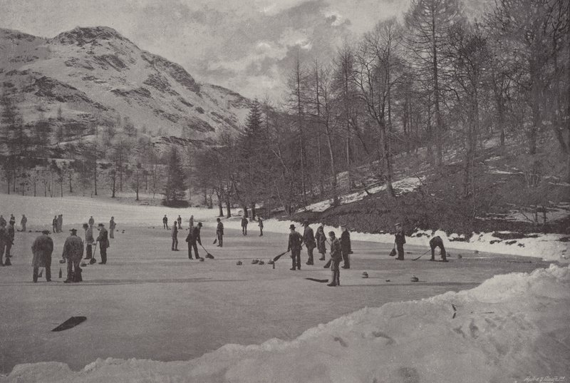 Curling na Birnam de English Photographer
