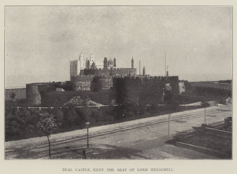 Deal Castle, Kent, a sede do Senhor Herschell de English Photographer