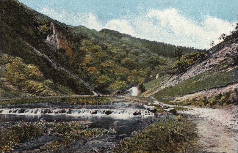 Dovedale, Castle Rock de English Photographer