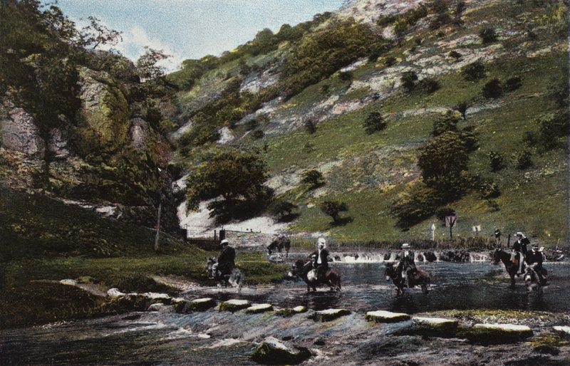 Dovedale, The Stepping Stones de English Photographer