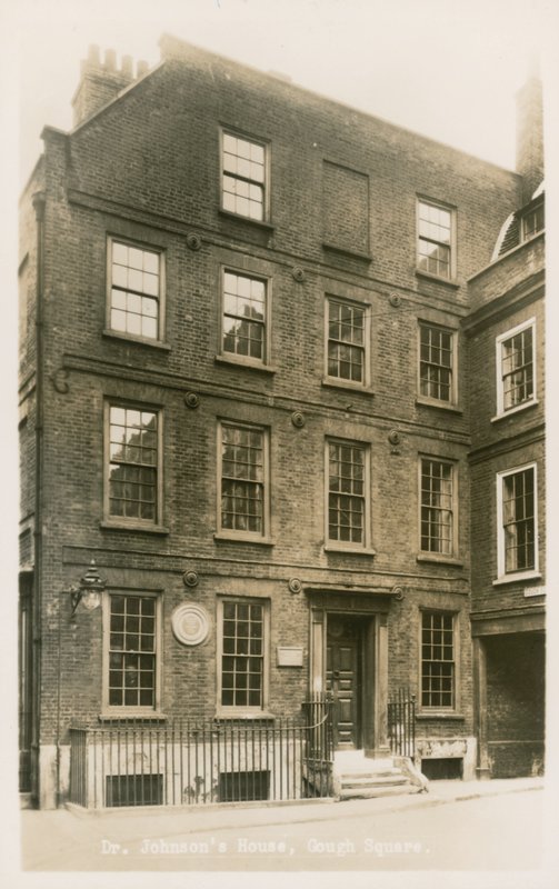 Dr. Johnsons House, Gough Square, Londres de English Photographer