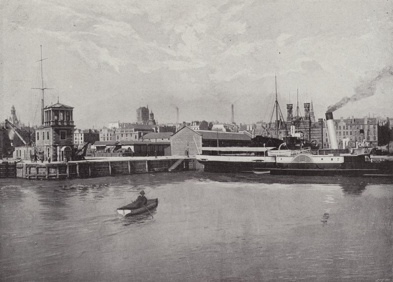 Dundee, as docas de English Photographer