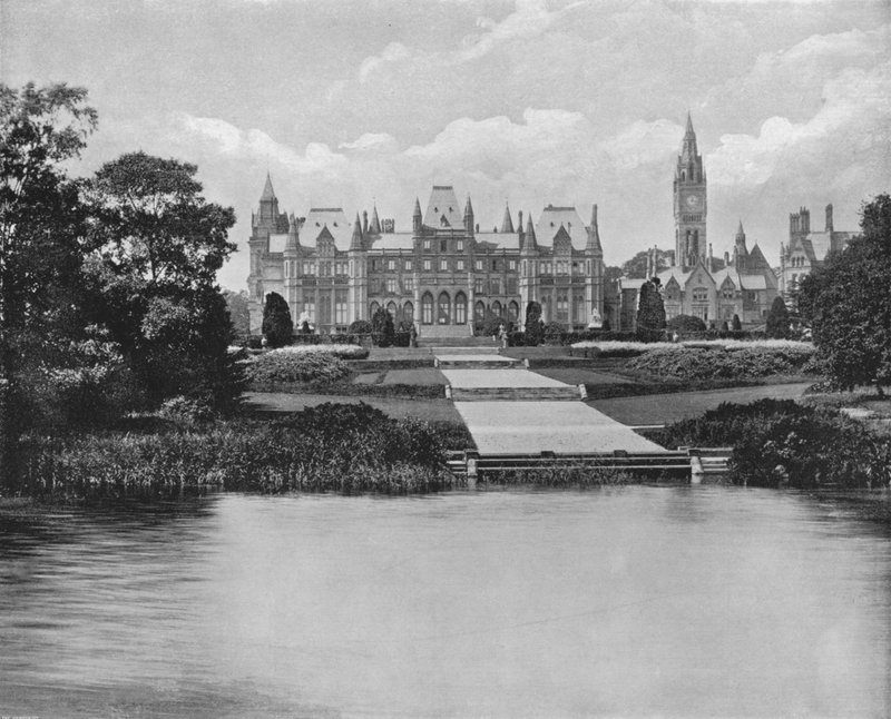 Eaton Hall (foto a p/b) de English Photographer
