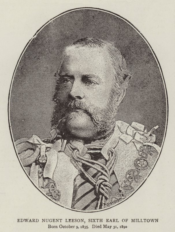 Edward Nugent Leeson, sexto conde de Milltown de English Photographer