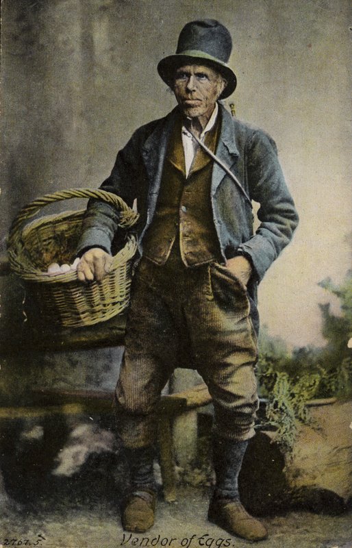 Vendedor de ovos de English Photographer