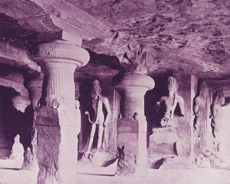 Cavernas de Elephanta, Bombaim de English Photographer