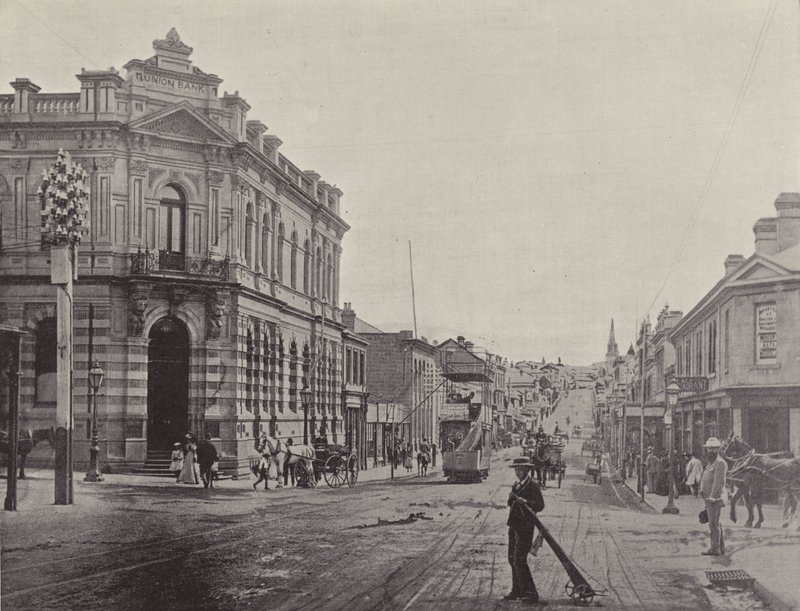 Elizabeth Street, Hobart de English Photographer