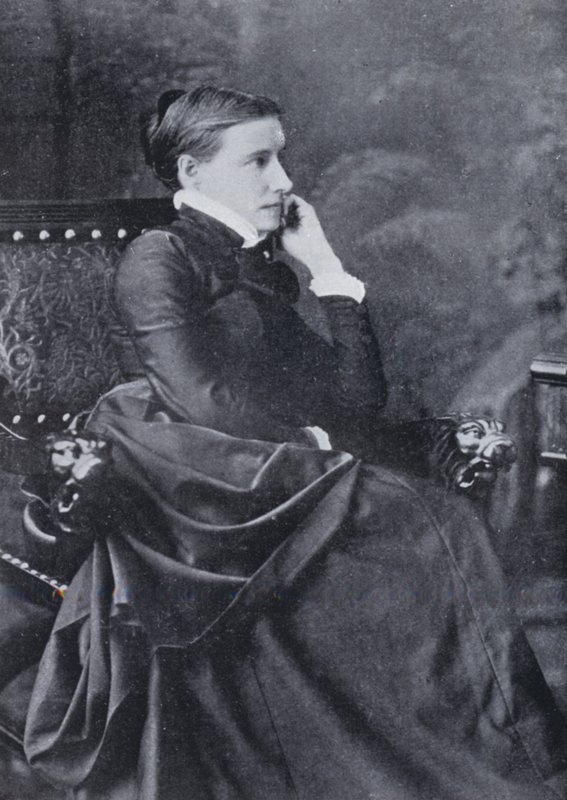 Elizabeth Stuart Phelps Ward (foto a p/b) de English Photographer