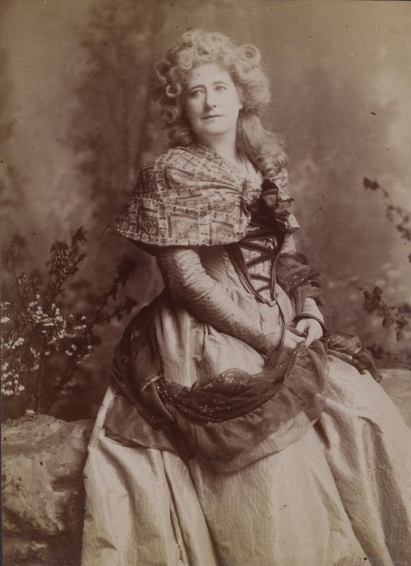 Ellen Terry como Clarisse em Robespierre, Lyceum Theatre de English Photographer