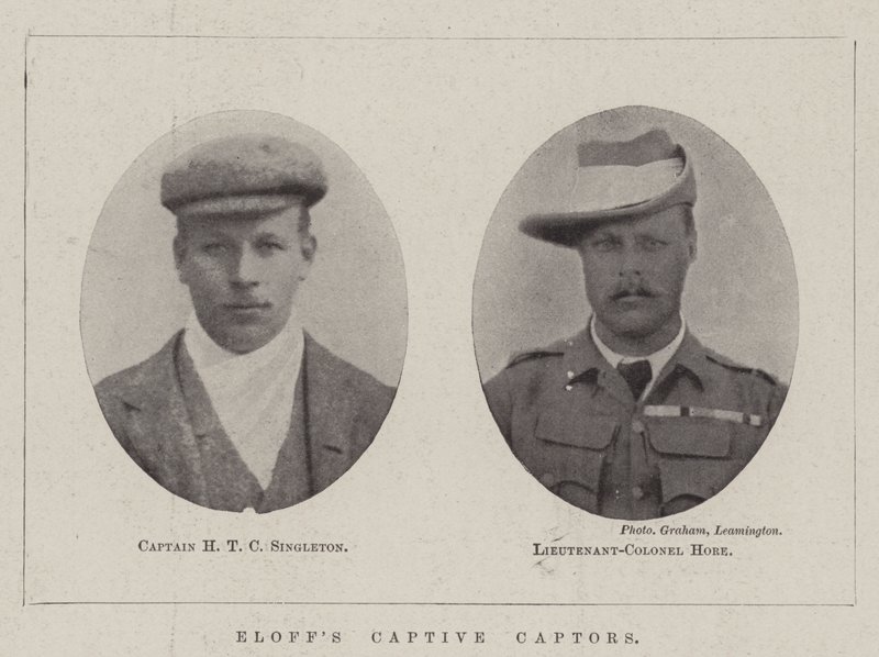 Captores cativos de Eloff de English Photographer