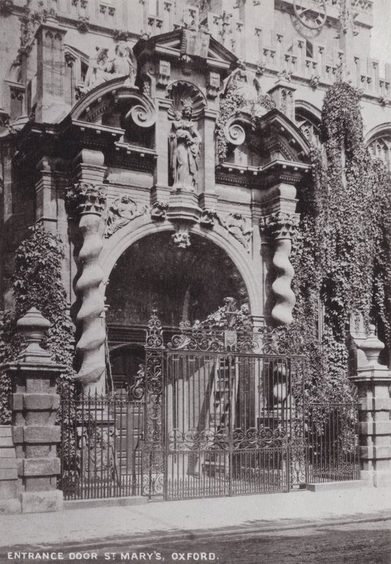 Entrada, porta, st marys, oxford de English Photographer