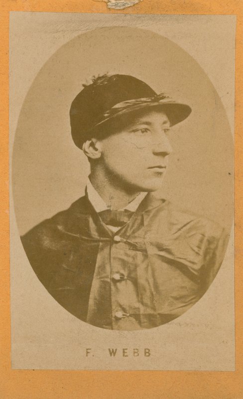 F Webb, jockey de English Photographer
