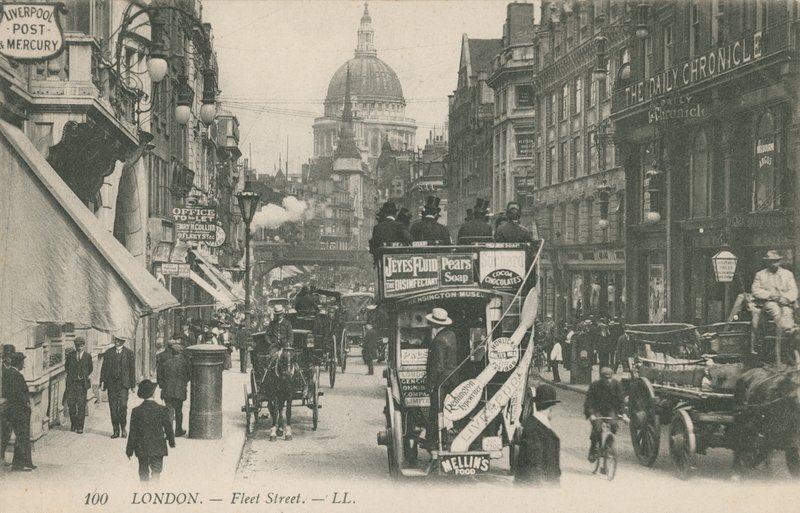 Fleet Street, Londres de English Photographer
