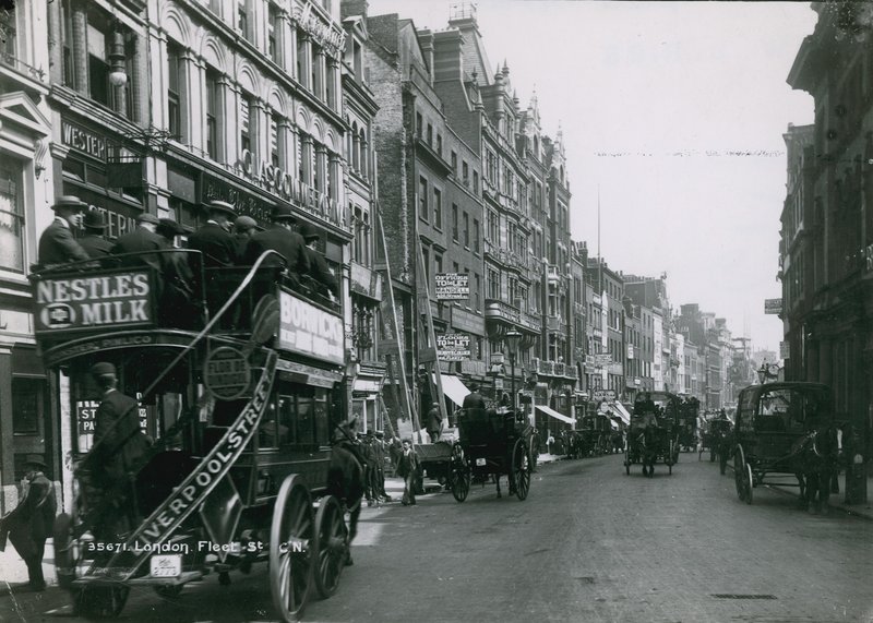 Fleet Street, Londres de English Photographer