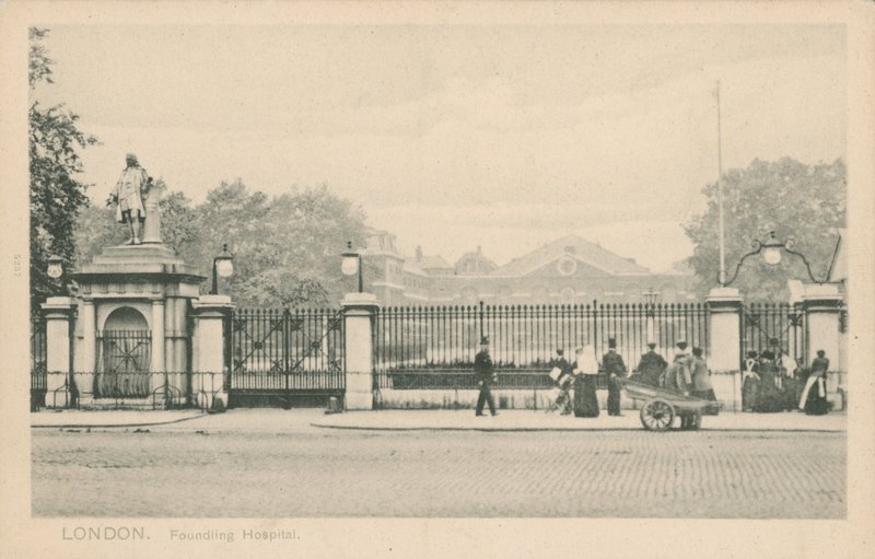 Hospital Foundling, em Londres de English Photographer