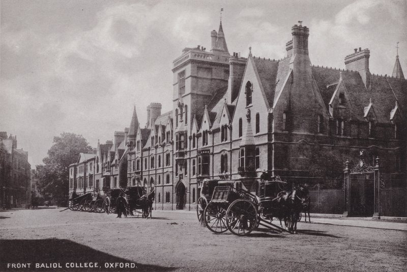 Frente Baliol College, Oxford de English Photographer