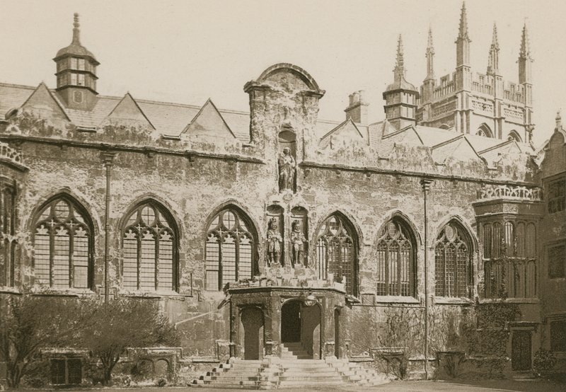 Quadrilátero Frontal, Faculdade Oriel, Oxford de English Photographer