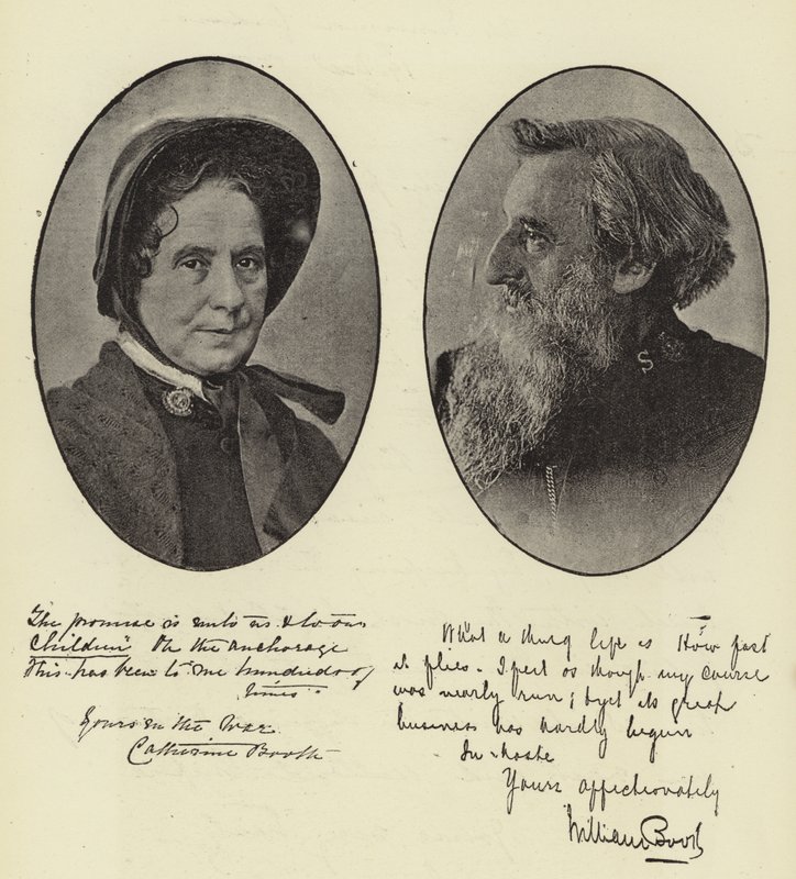O general Booth e a senhora Booth de English Photographer