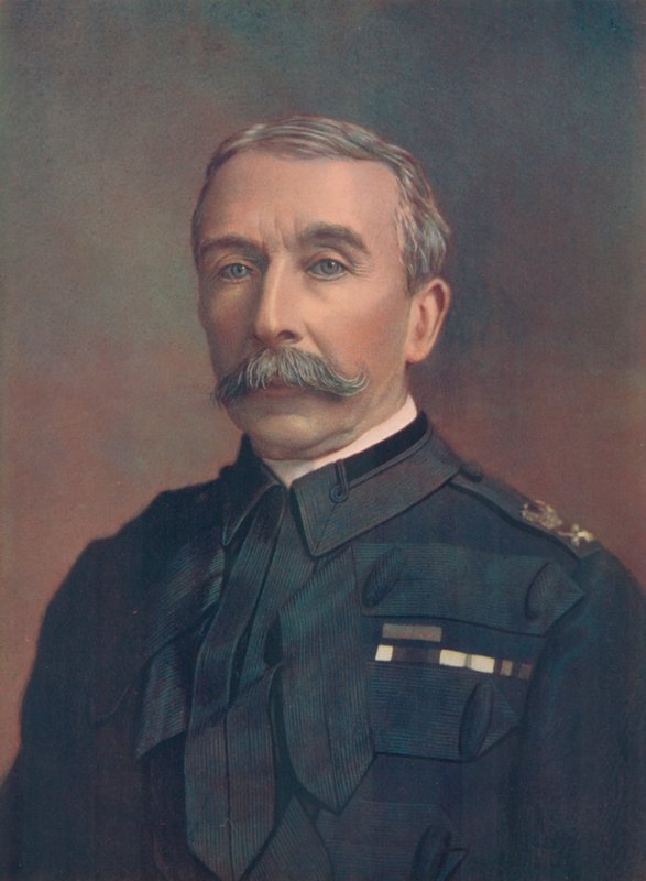 General EF Chapman. Comandando as tropas na Escócia de English Photographer