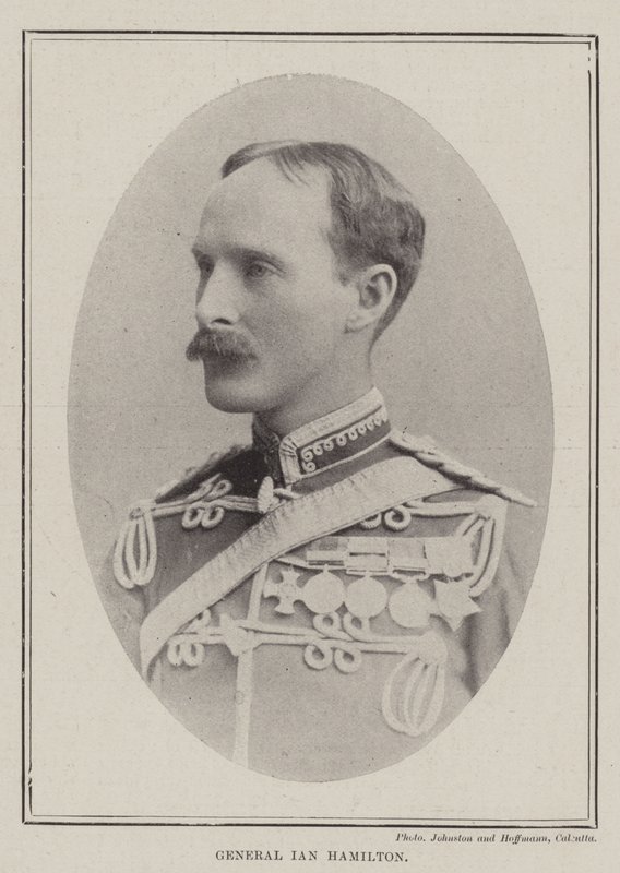 General Ian Hamilton de English Photographer