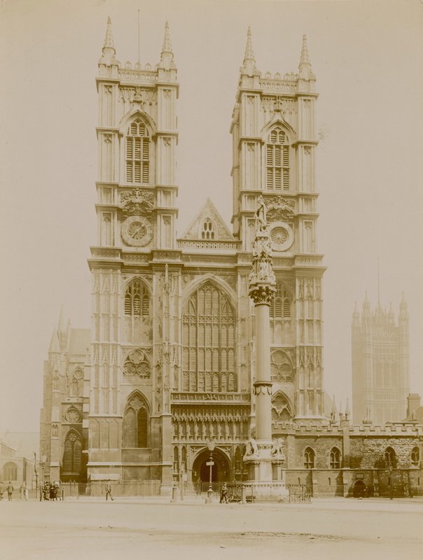 Visão geral, de, abadia westminster de English Photographer