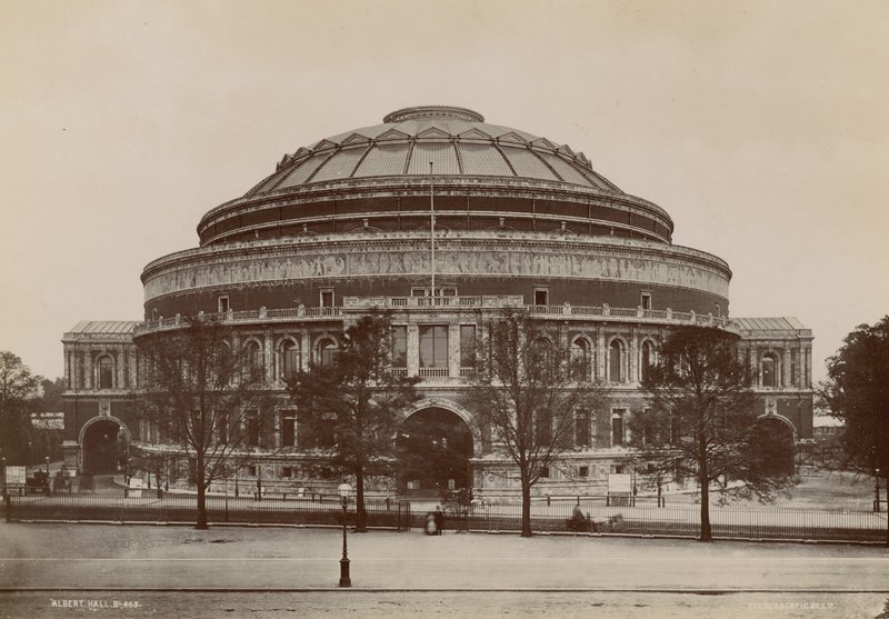 Vista geral do Royal Albert Hall de English Photographer