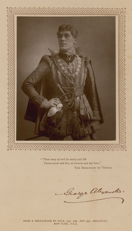 George Alexander, ator de English Photographer