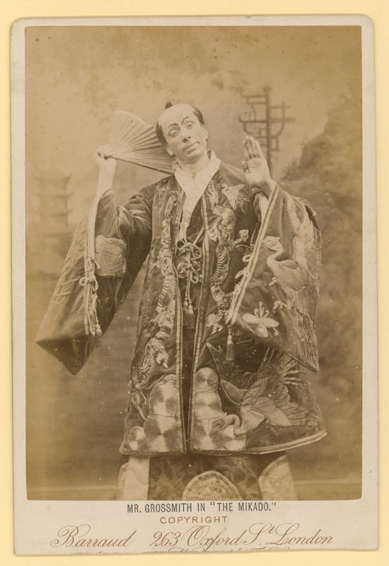 George Grossmith como Ko-Ko no Mikado de English Photographer